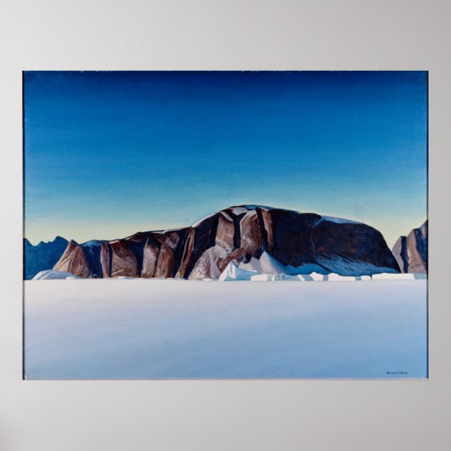 Affiches Côte du Groenland (Devant)