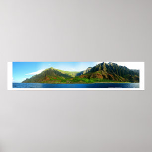 Affiches Côte Hawaï de Napali