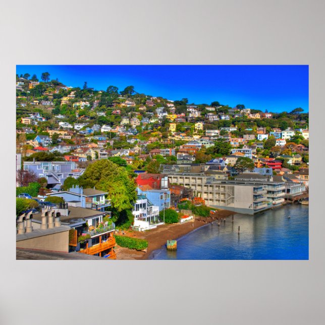 Affiches Coteau de Sausalito (Devant)