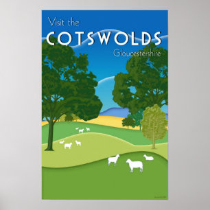 Affiches Cotswolds, Gloucestershire