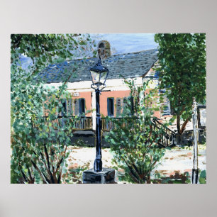 Affiches Cottage rose à la Plantation