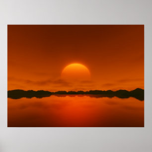 Affiches coucher de soleil
