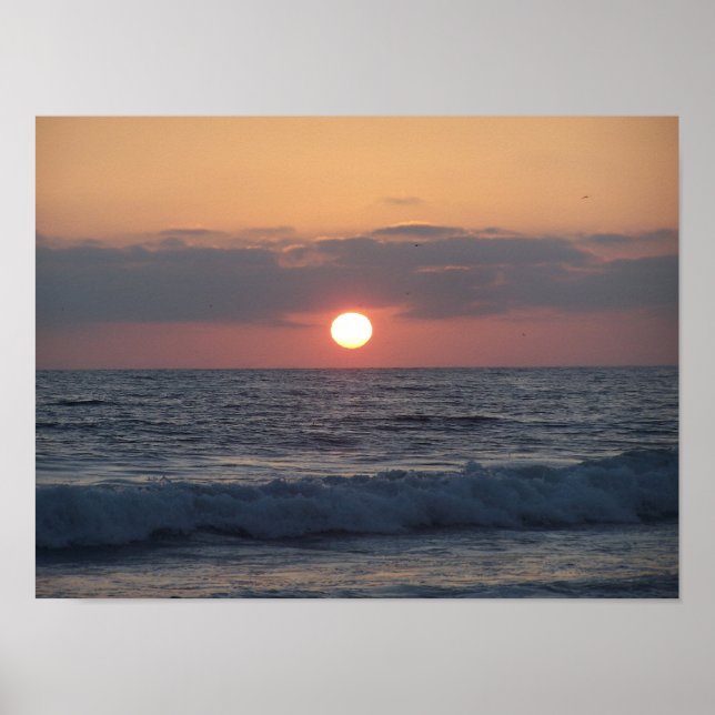 Affiches coucher de soleil (Devant)