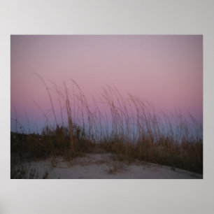 Affiches Coucher de soleil à Sullivan's Island, Caroline du