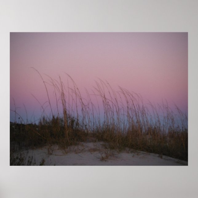 Affiches Coucher de soleil à Sullivan's Island, Caroline du (Devant)