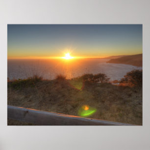 Affiches Coucher de soleil de Muir Beach
