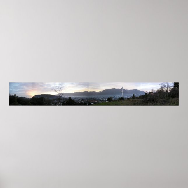 Affiches Coucher de soleil de Pukon (Devant)
