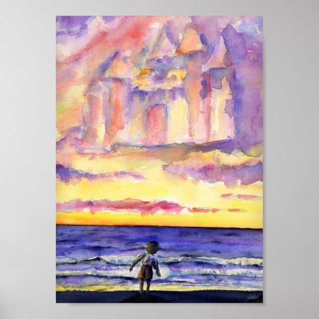 Affiches Coucher de soleil de Thoreau (Devant)