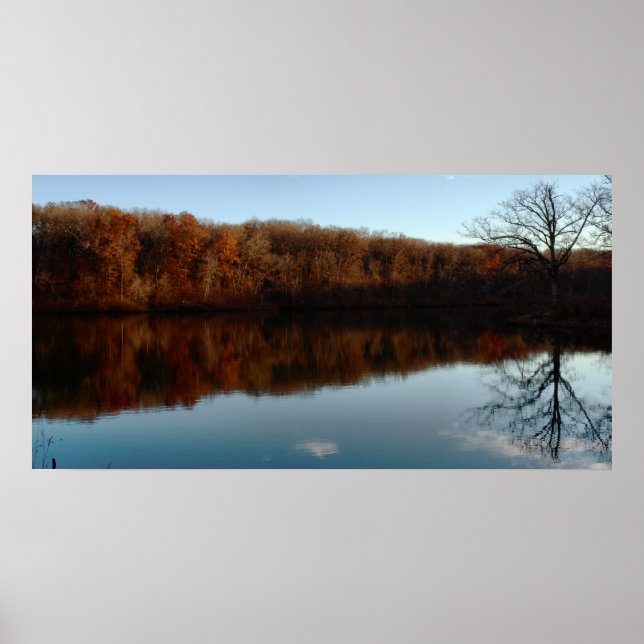 Affiches Coucher de soleil du Missouri à Poosey (Devant)