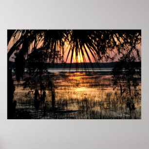 Affiches Coucher de soleil sur Hilton Head #2