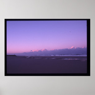 Affiches coucher de soleil sur l'océan