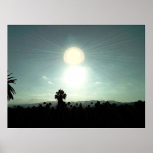 Affiches Coucher de soleil sur Silverlake