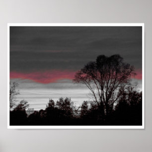 Affiches Coucher de soleil unique