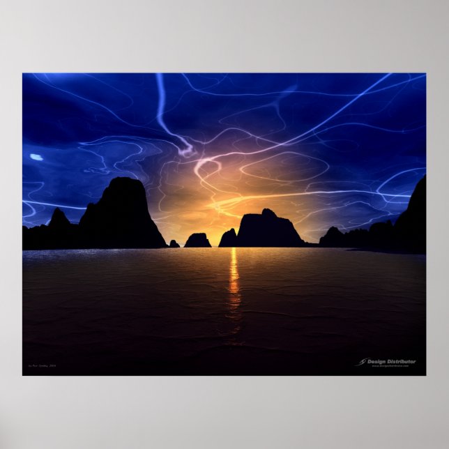 Affiches Coucher du soleil (Devant)