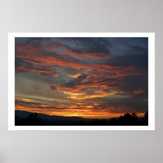 Affiches Coucher du soleil (Devant)