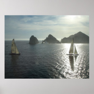 Affiches Coucher du soleil dans Cabo