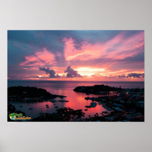 Affiches Coucher du soleil du Grenada
