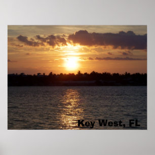 Affiches coucher du soleil Key West, FL