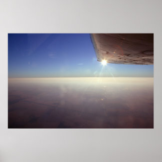 Affiches Couchers de soleil sous l'aile