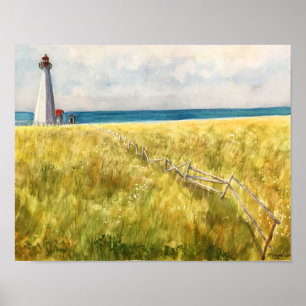AFFICHES COULEUR D'EAU DU CANADA ATLANTIQUE