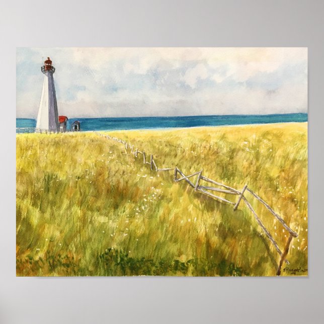 AFFICHES COULEUR D'EAU DU CANADA ATLANTIQUE (Devant)