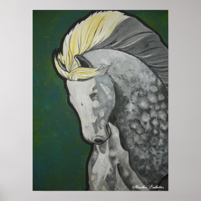 Affiches Couleur moi Dapper par Heather Ledbetter (Devant)