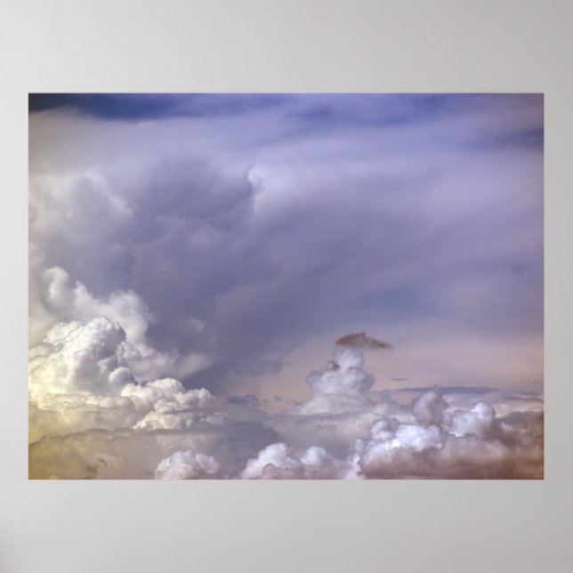 Affiches Couleurs de l'impression du ciel (Devant)