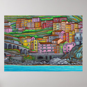 Affiches Couleurs de Manarola Imprimer