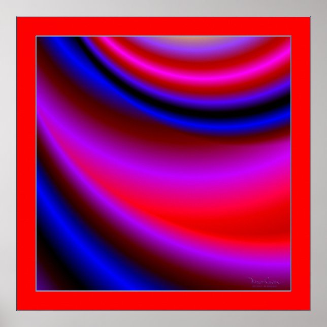 Affiches Couleurs respirantes et vivantes (Devant)