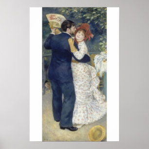 Affiches Country Dance by Pierre Renoir, Vintage Fine Art