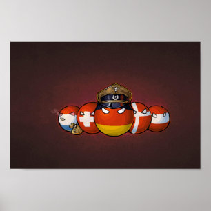 Affiches Countryballs germanique