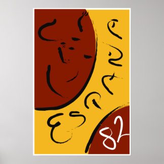 Affiches Coupe du monde d'Espagne 1982