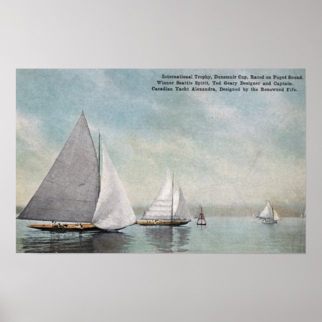 Affiches Coupe Internat'l Dunsmuir (Devant)