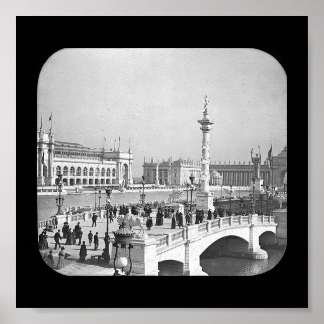 Affiches Cour d'honneur du monde de l'affiche 1893 (Devant)