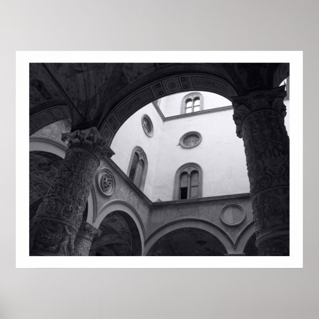 Affiches Cour du Palazzo Vecchio (Devant)