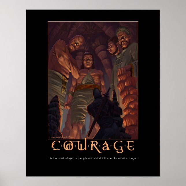 Affiches Courage nouveau (Devant)