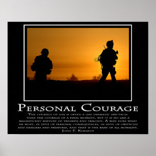 Affiches Courage personnel