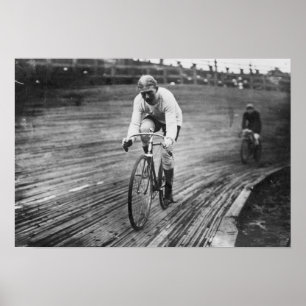 Affiches Coureur de bicyclette à la course de six jours de