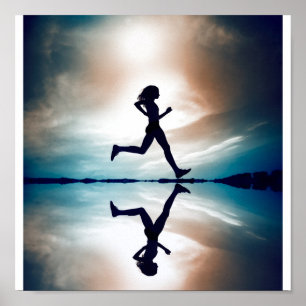 Affiches Coureur femelle