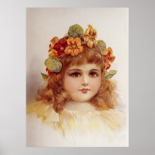 Affiches Couronne de Nasturtium