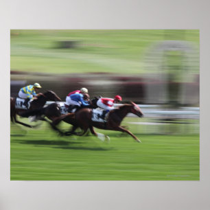 Affiches course à cheval