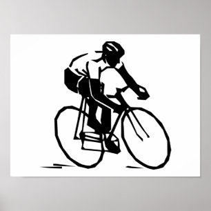 Affiches Course à vélo