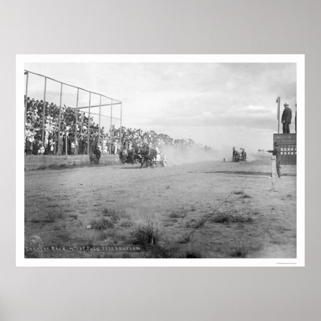 Affiches Course Chariot En Alaska 1926 (Devant)