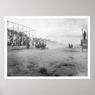 Affiches Course de char en Alaska 1926