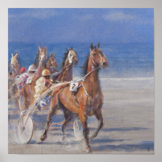 Affiches Course de trot Lancieux Bretagne 2014 (Devant)