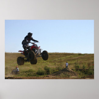 Affiches course en quad