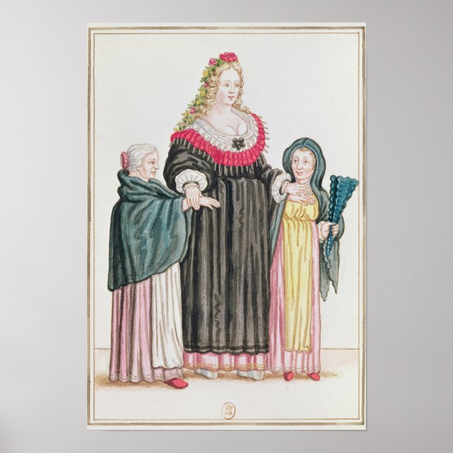 Affiches Courtesan vénitien (Devant)