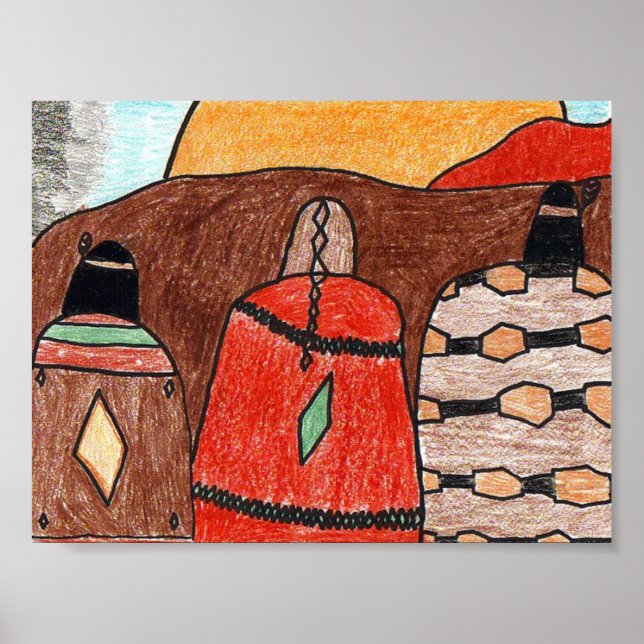 Affiches Couset indien (Devant)