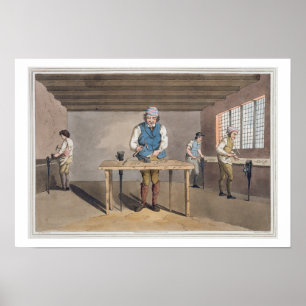 Affiches Coutelier de Sheffield, de "costume de Yorkshire"