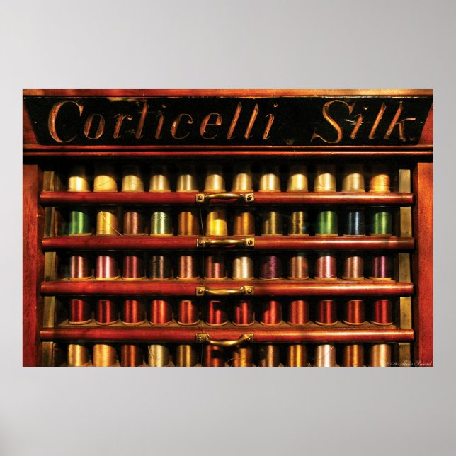 Affiches Couture - Corticelli Silk (Devant)